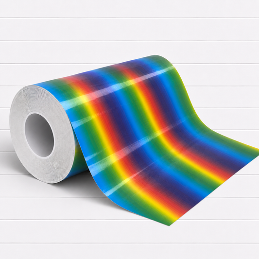 3D Puff Rainbow • Heat Transfer • Vinyl