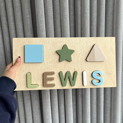 Name • Puzzle • Three Shapes