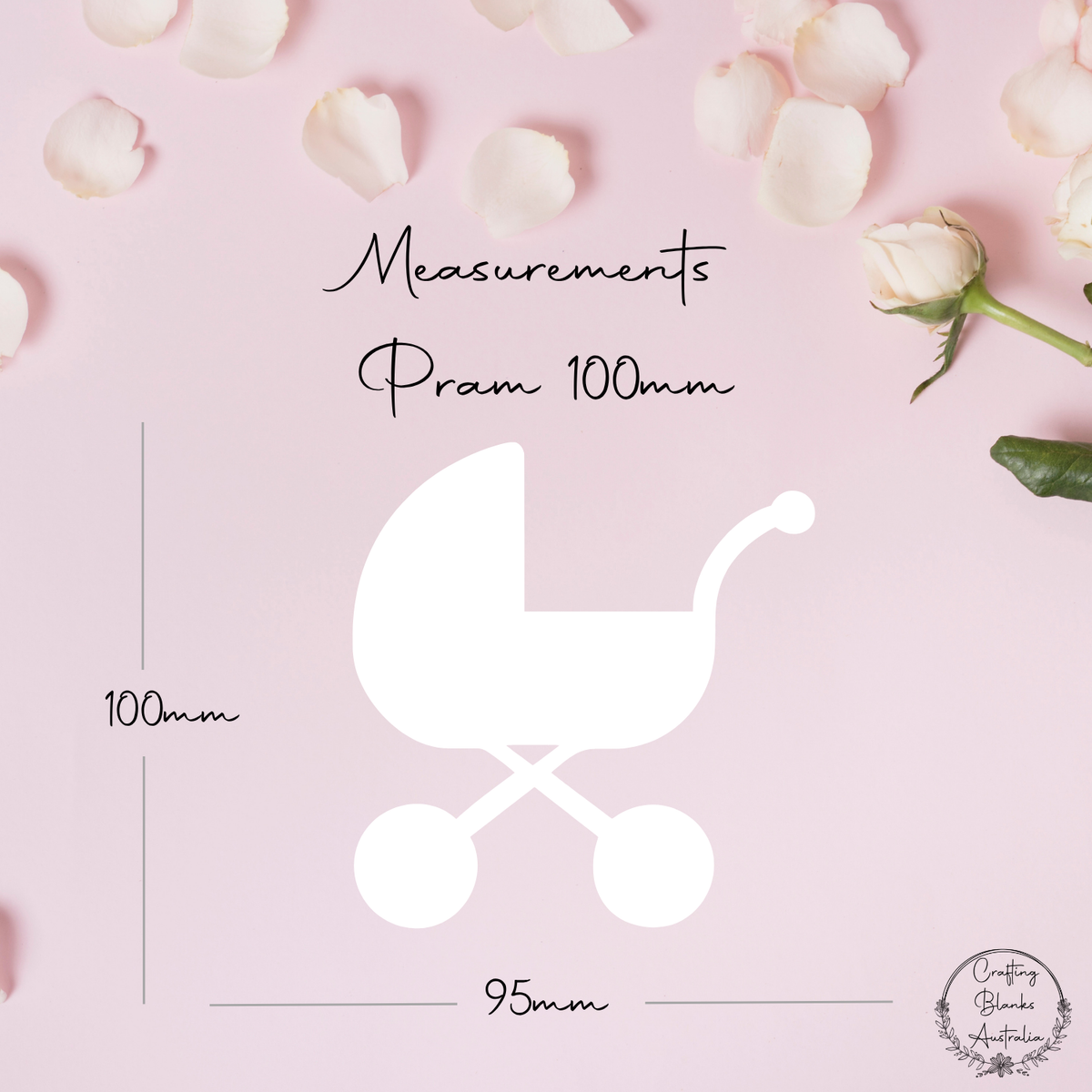 Pram • Blank Shape • 100mm