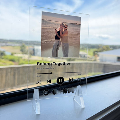Custom Song Plaque/Keyring • Printed