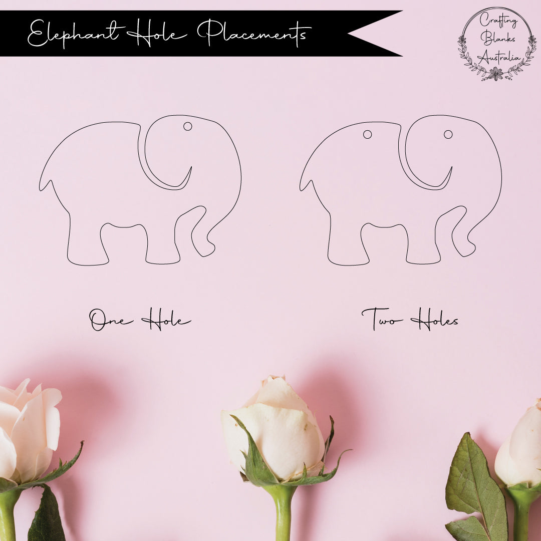 Elephant • Blank Shape • 30mm