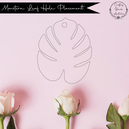 Monstera • Blank Shape • 40mm