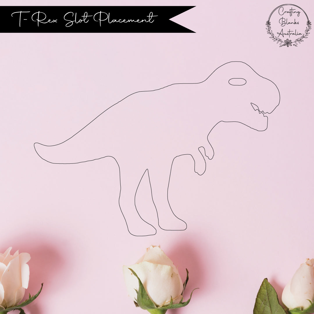 T-Rex • Blank Shape • 100mm