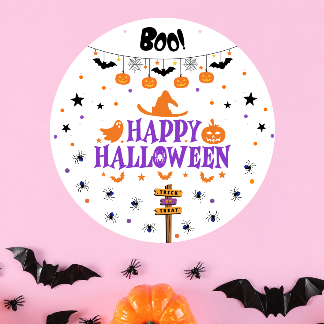 Happy Halloween • Door Sign • 200mm