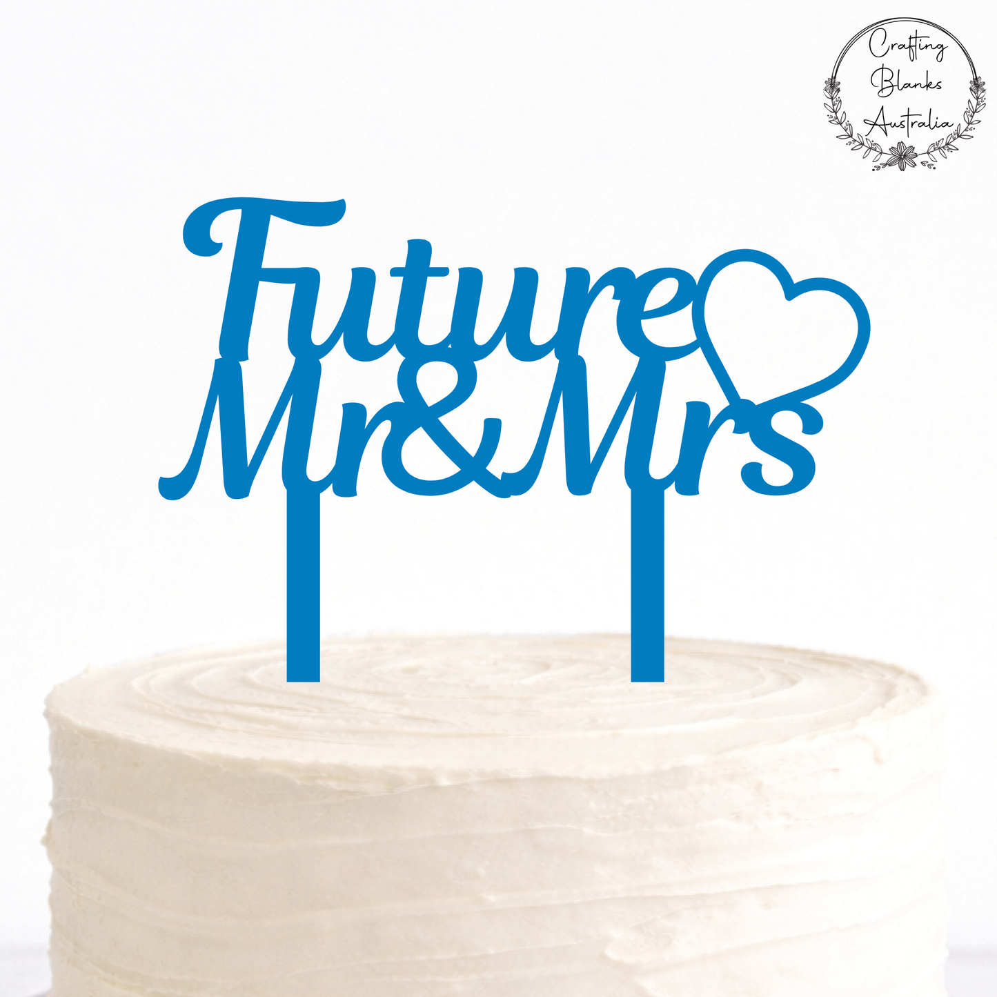 Future Mr & Mrs • Cake Topper • 150mm