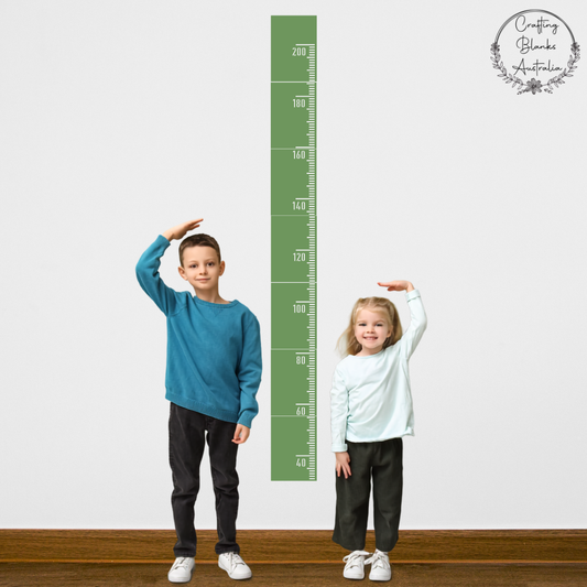 Growth Chart Ruler • Rectangle • 200cm
