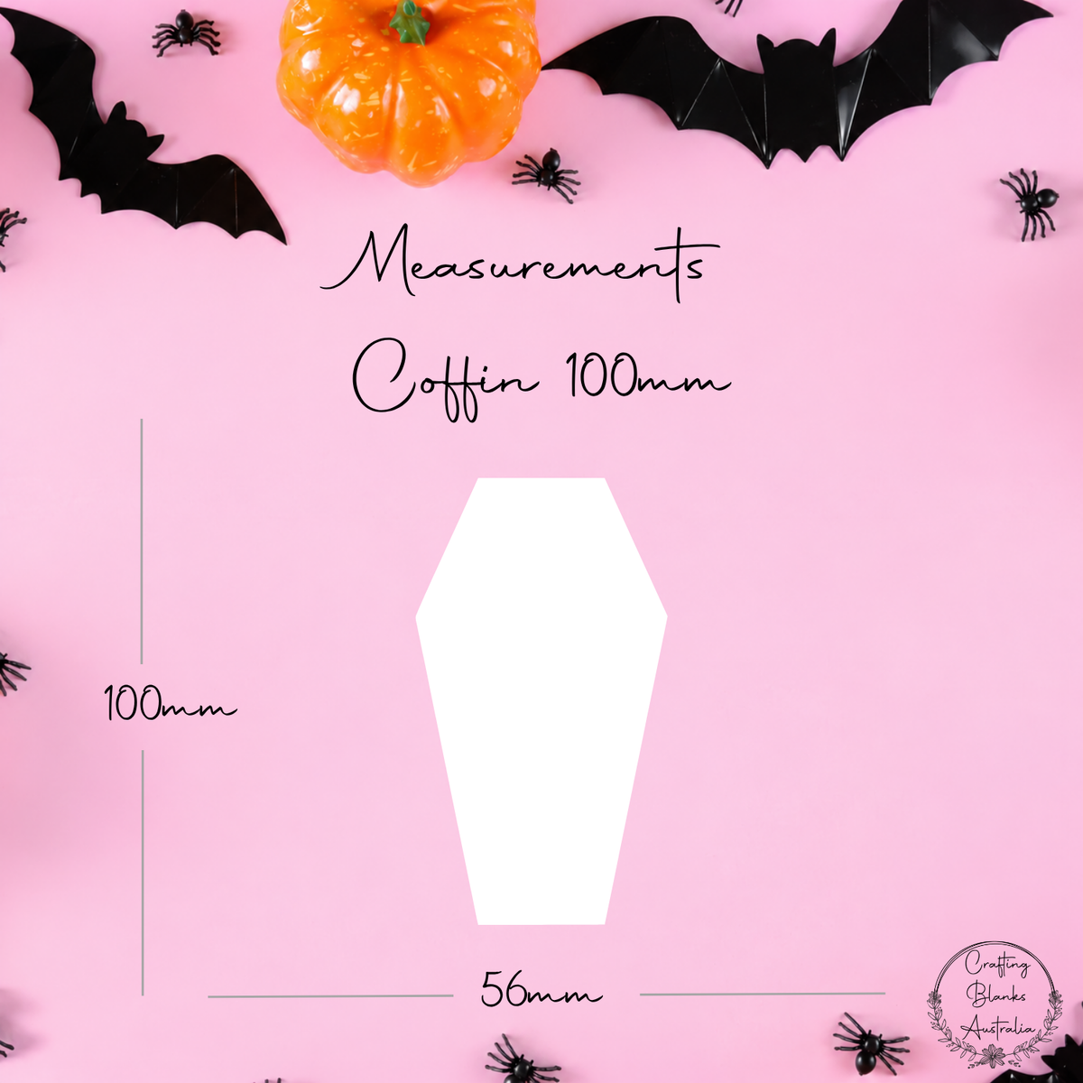 Coffin • Blank Shape • 100mm