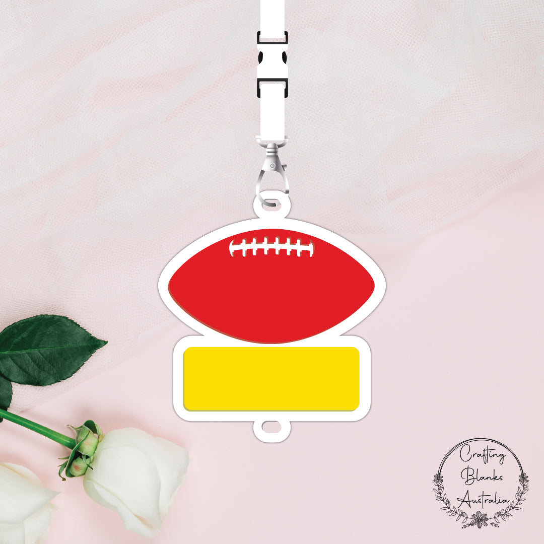 Football • Lanyard • Blank Tag