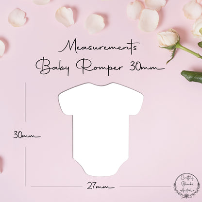 Baby Romper • Blank Shape • 30mm