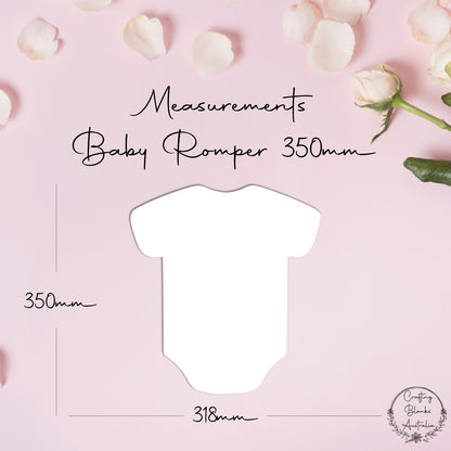 Baby Romper • Blank Shape • 350mm