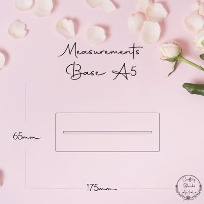 Single • Base/Stand • A5 Products