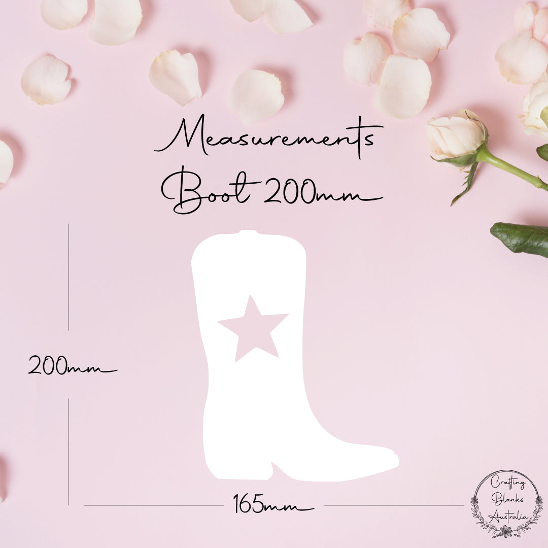Boot • Blank Shape • 200mm