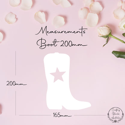 Boot • Blank Shape • 200mm