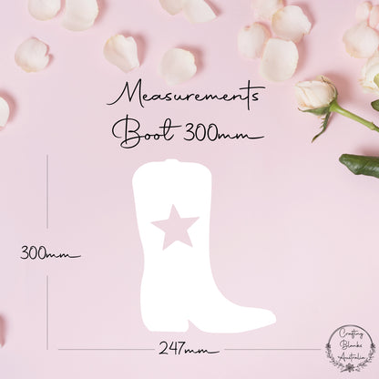 Boot • Blank Shape • 300mm