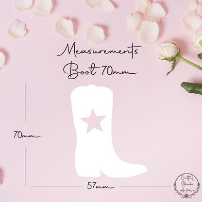 Boot • Blank Shape • 70mm