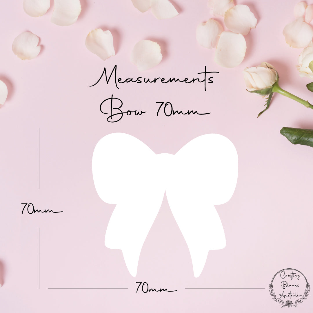 Bow • Blank Shape • 70mm