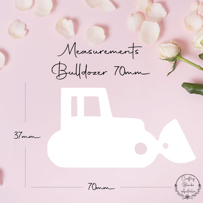 Bulldozer • Blank Shape • 70mm