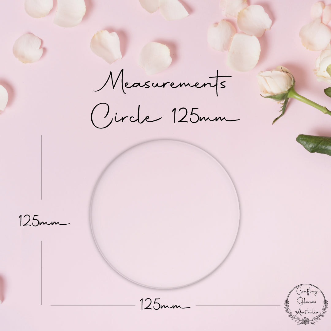 Circle • Blank Shape • 125mm