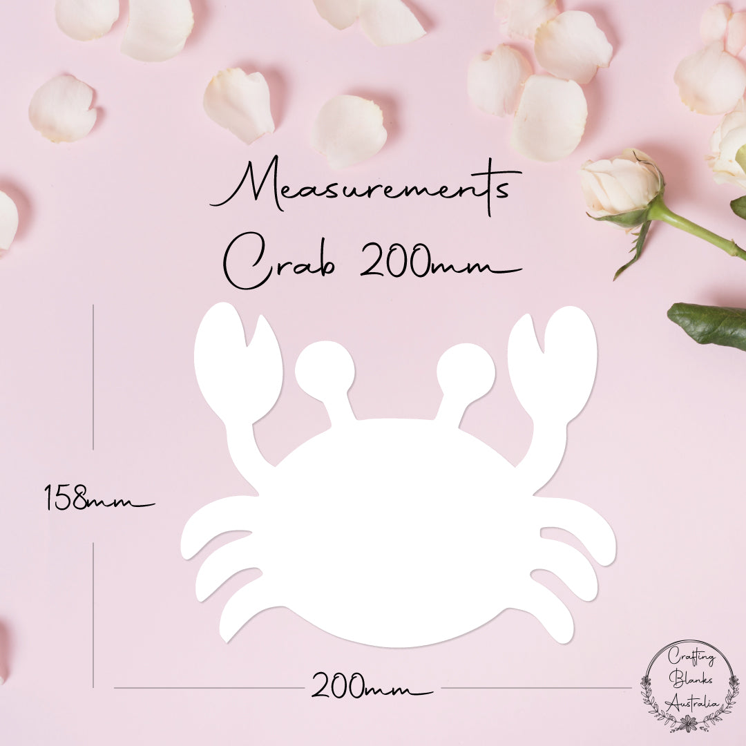 Crab • Blank Shape • 200mm