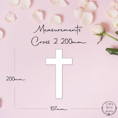 Cross • Blank Shape • 200mm