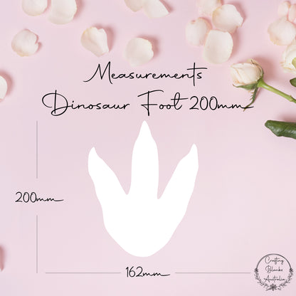 Dinosaur Foot • Blank Shape • 200mm