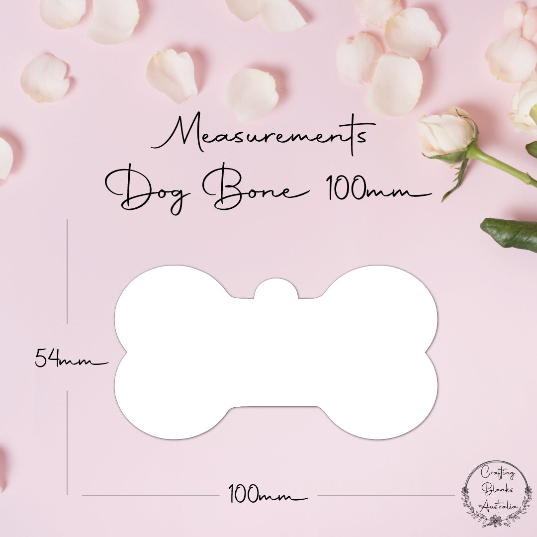 Dog Bone • Blank Shape • 100mm