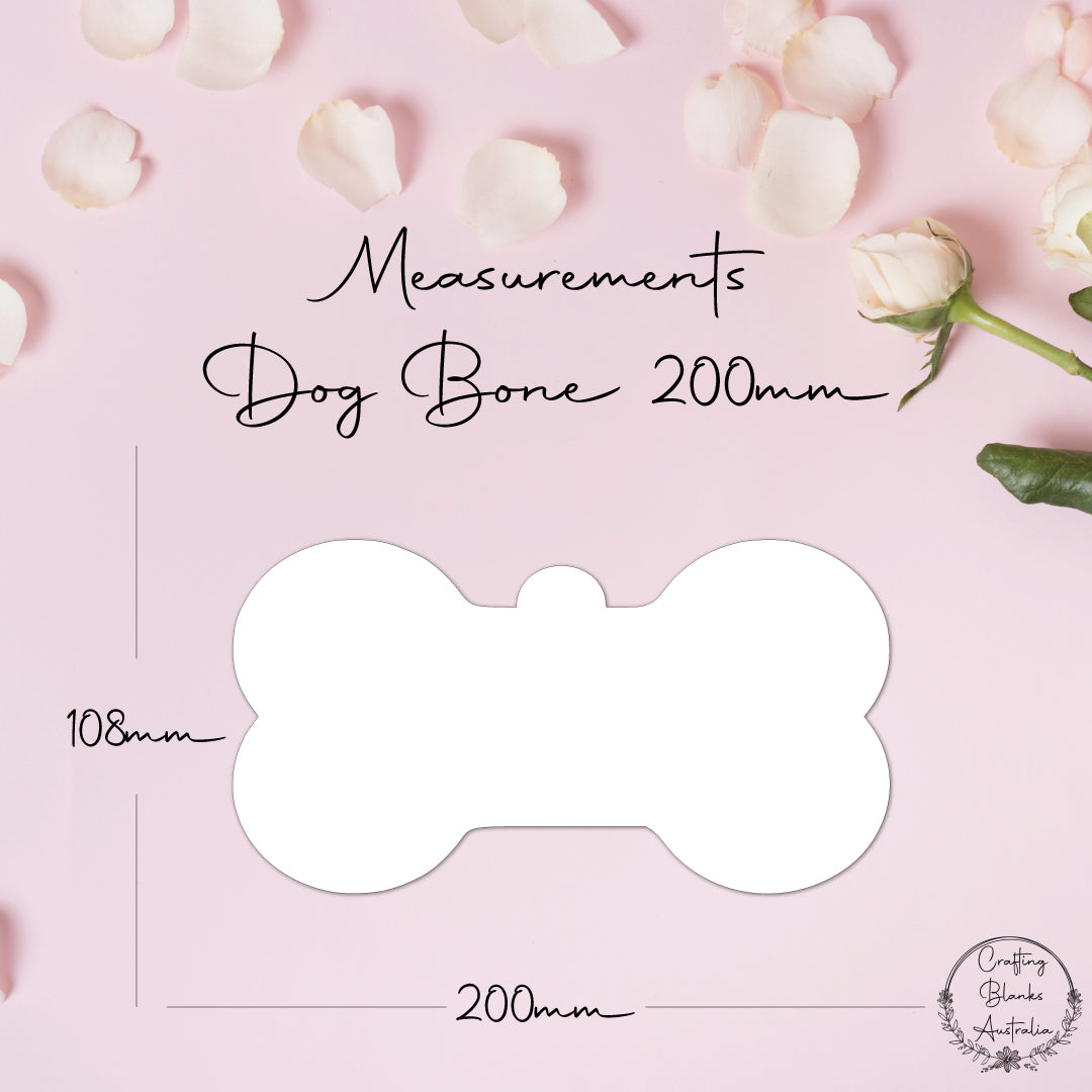 Dog Bone • Blank Shape • 200mm