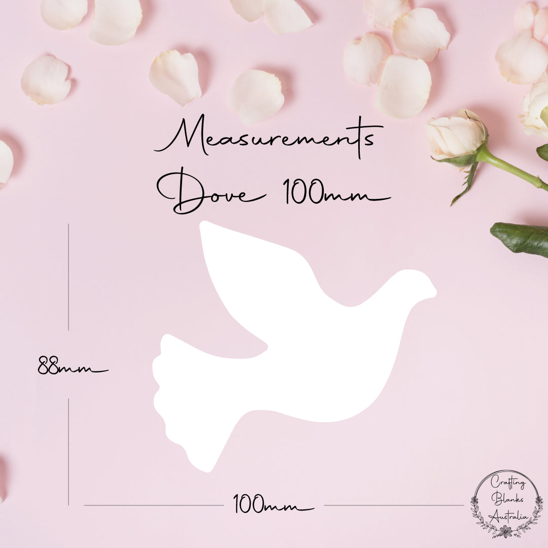 Dove • Blank Shape • 100mm
