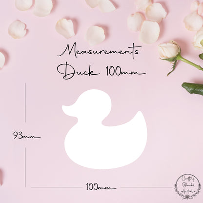Duck • Blank Shape • 100mm
