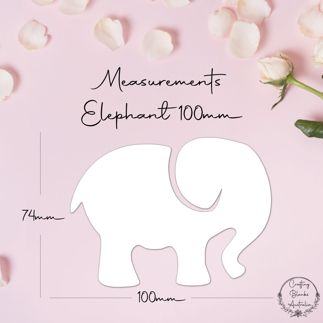 Elephant • Blank Shape • 100mm