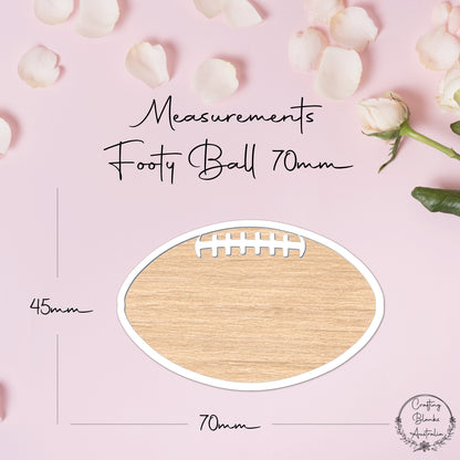 Balls • Sports Plaque • 70mm