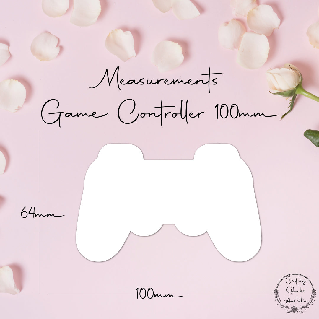 Game Controller • Blank Shape • 100mm – Crafting Blanks Australia