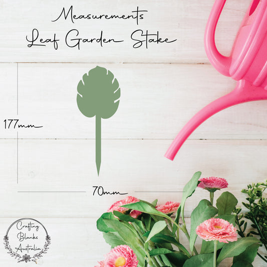Leaf • Garden Stake • 70mm