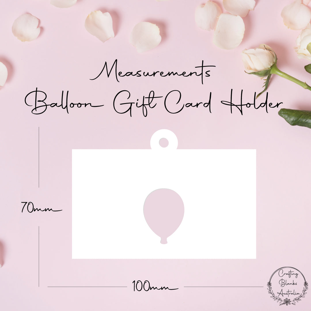 Balloon • Gift Card Holder • 100mm