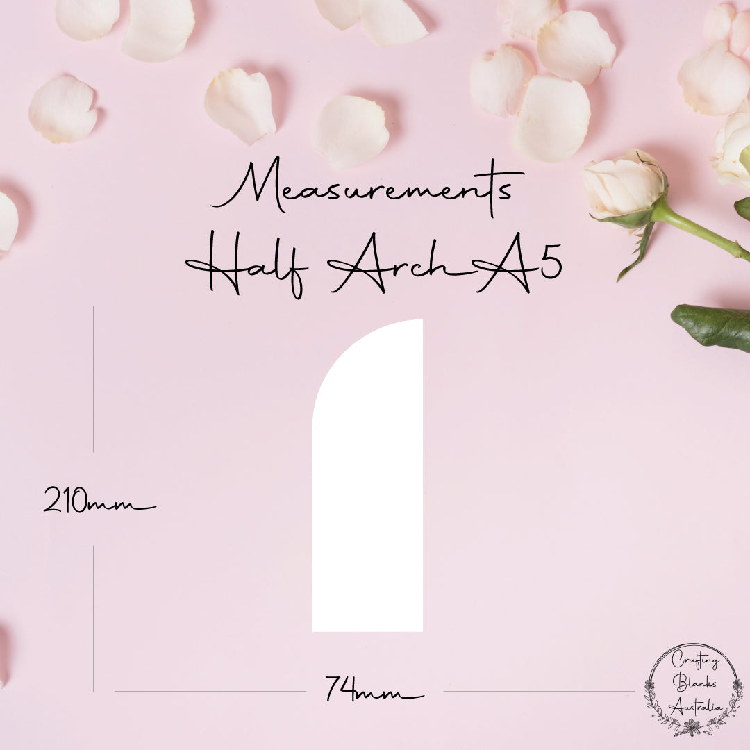Half Arch • Blank Shape • A5