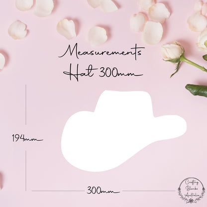 Hat • Blank Shape • 300mm