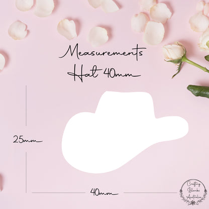Hat • Blank Shape • 40mm