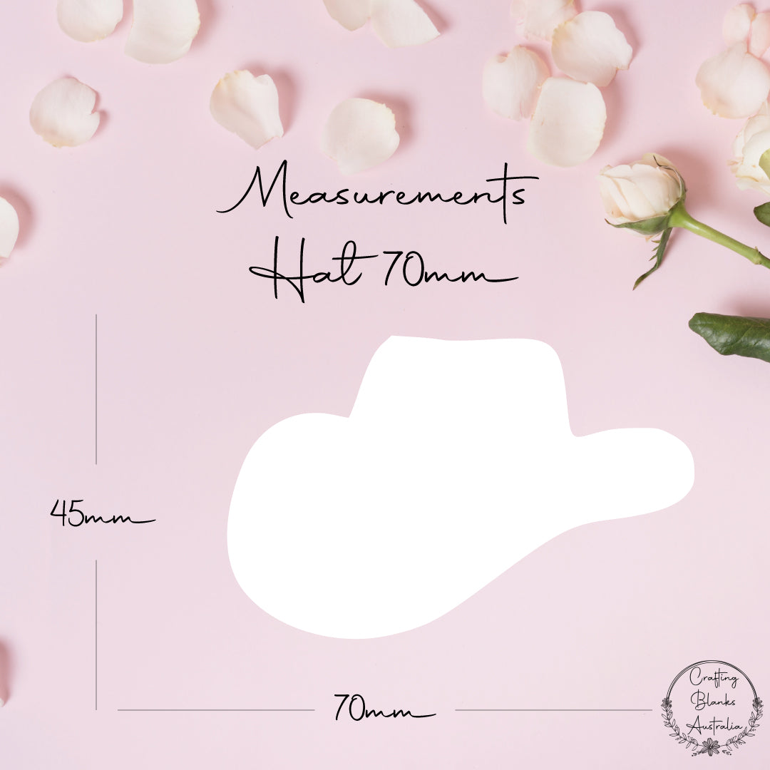 Hat • Blank Shape • 70mm