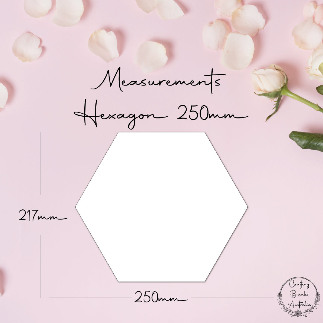 250mm Hexagons