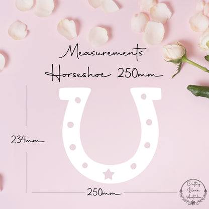 Horseshoe • Blank Shape • 250mm