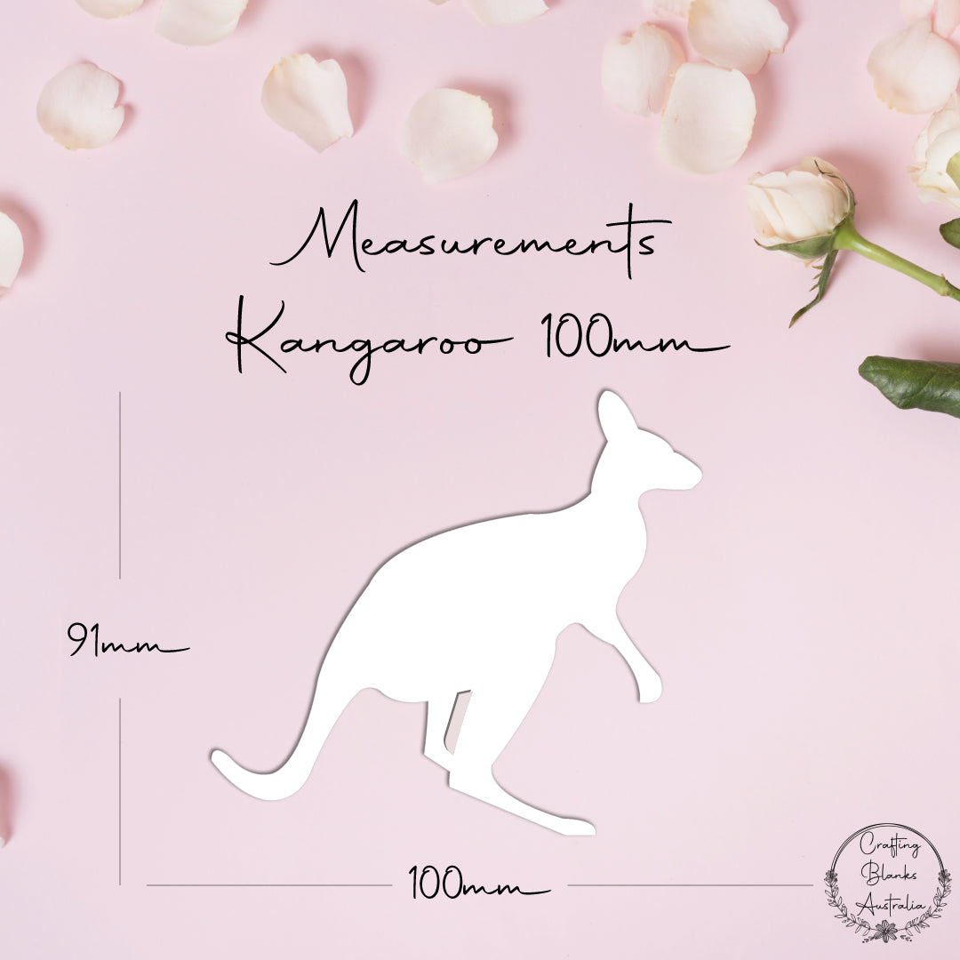 Kangaroo • Blank Shape • 100mm