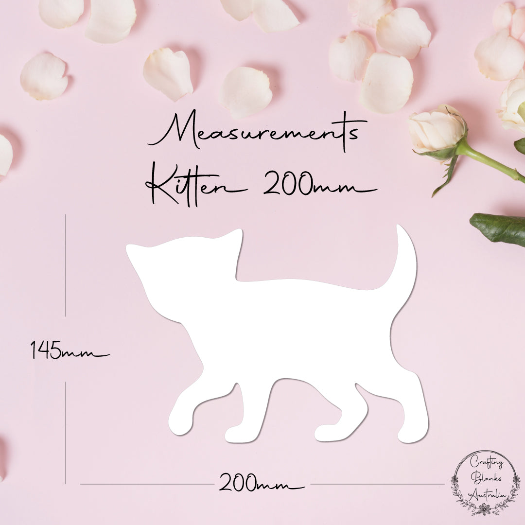 Kitten • Blank Shape • 200mm