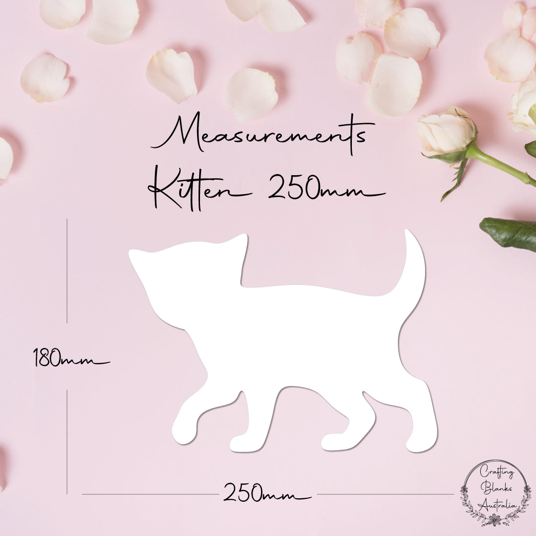 Kitten • Blank Shape • 250mm