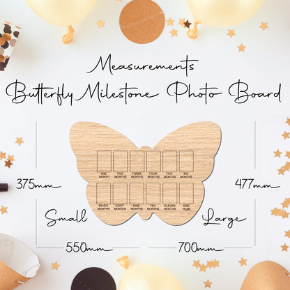 First Year • Milestone Photo Board • Blank