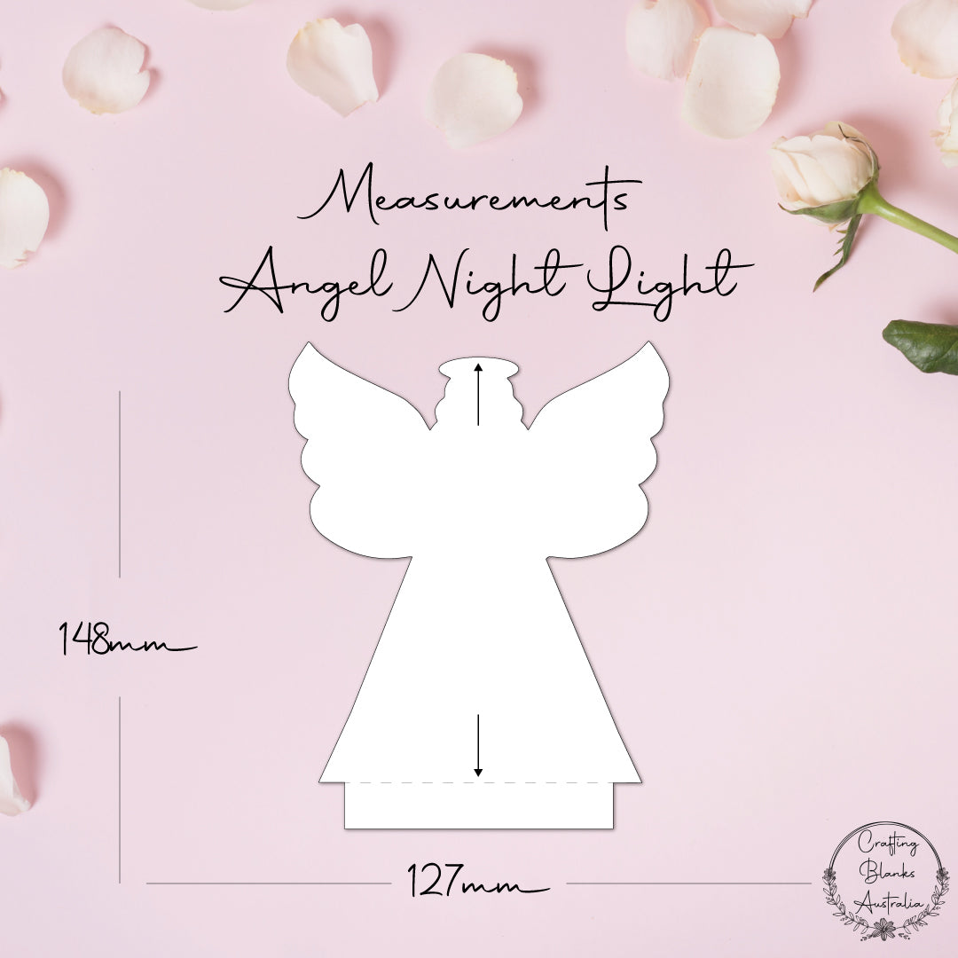 Angel • Blank Shape • Night Light