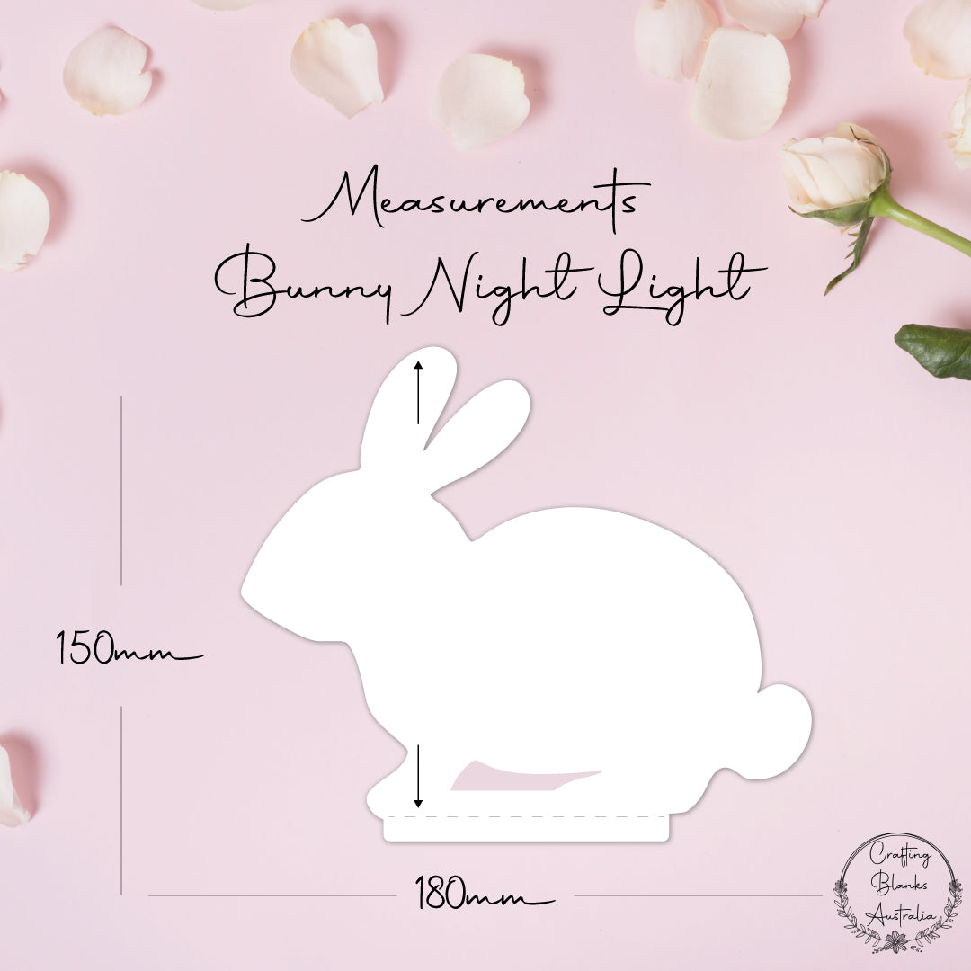 Bunny • Blank Shape • Night Light