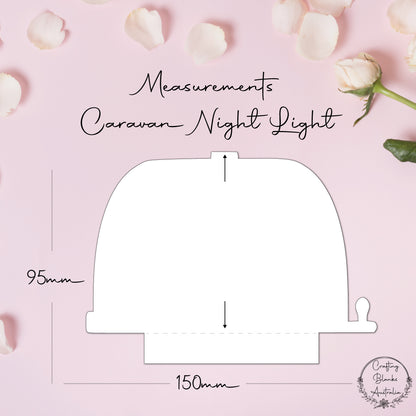 Caravan • Blank Shape • Night Light