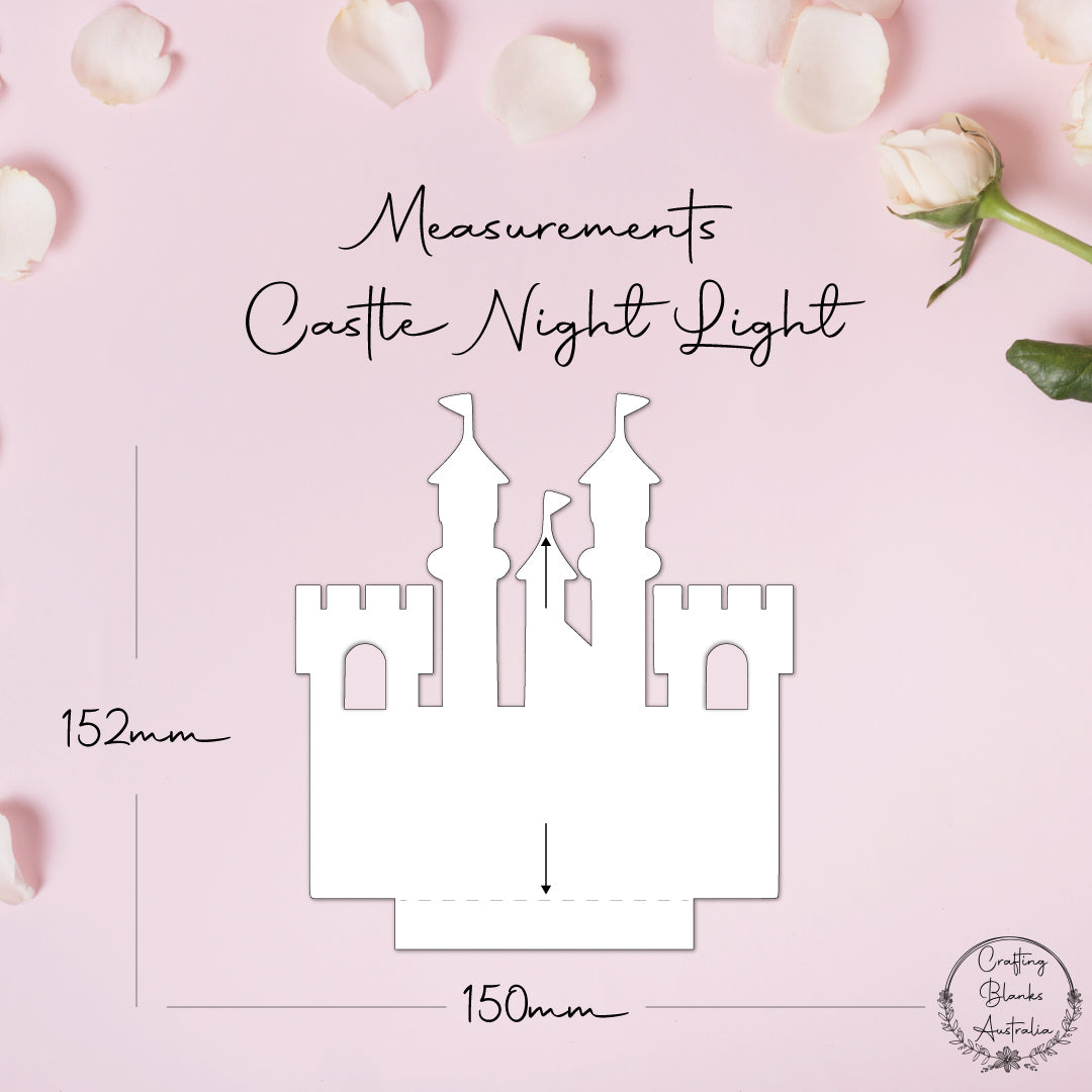 Castle • Blank Shape • Night Light