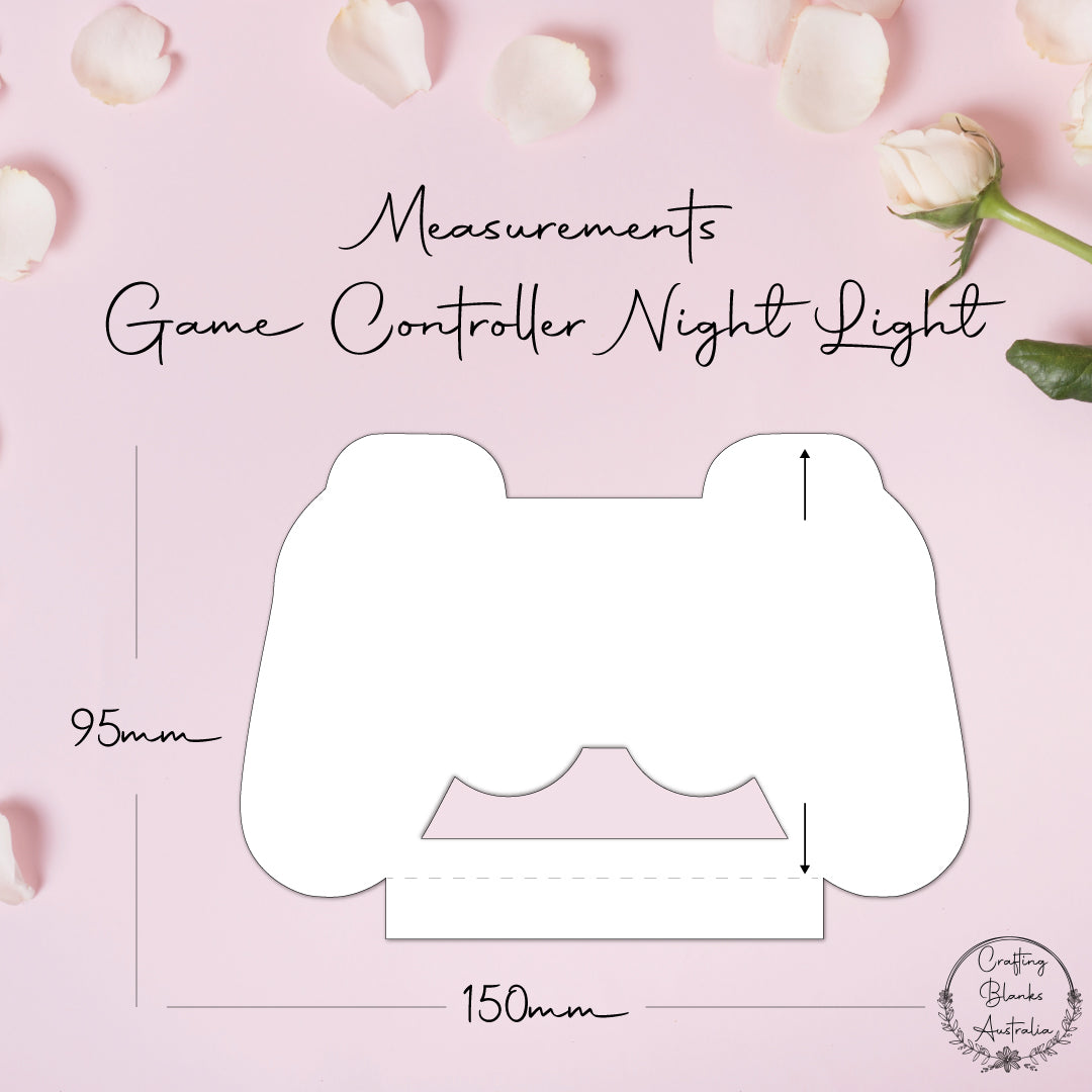 Game Controller • Blank Shape • Night Light