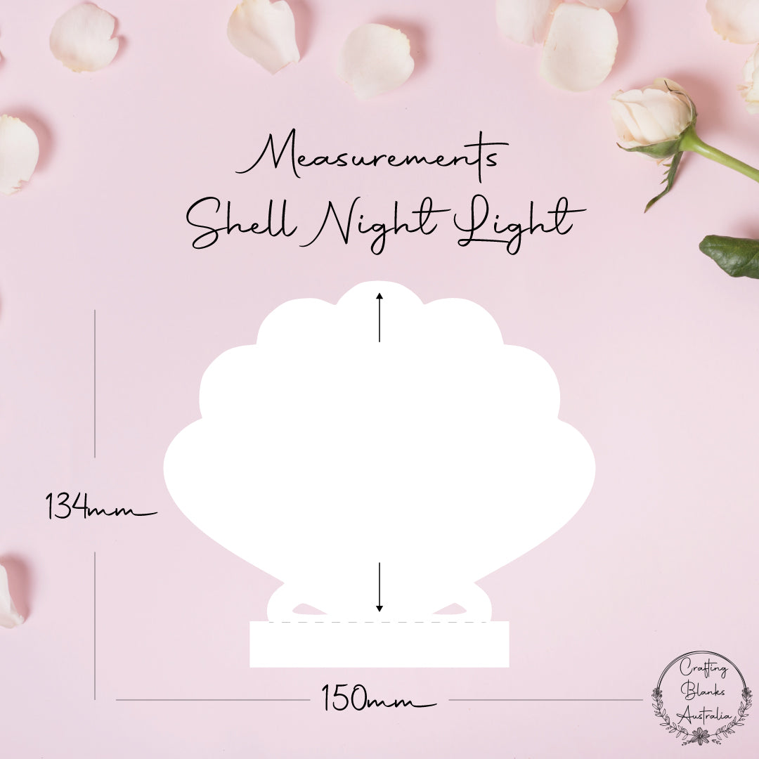 Shell • Blank Shape • Night Light